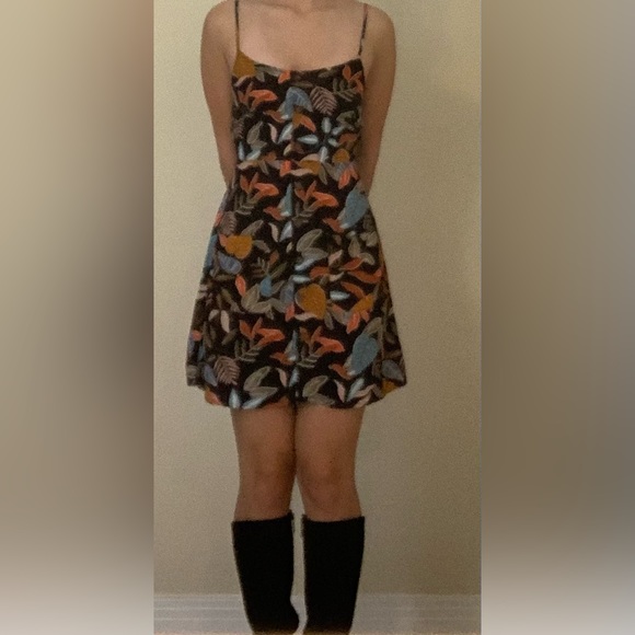 Garage Tropical Print Dress - Picture 5 of 5